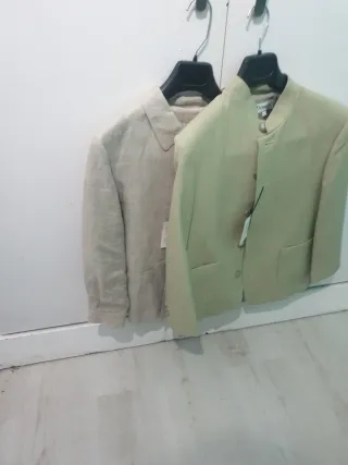 Traje comunión beige talla 10