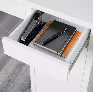 Escritorio Ikea Micke Modificado 105x50