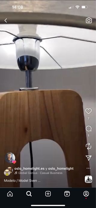 Lámpara d pie diseño hecho a mano nueva a estrenar