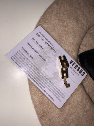 Reloj Versus Versace Roslyn Malla Dorado Negro