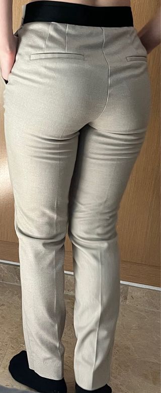 Pantalón de vestir beige