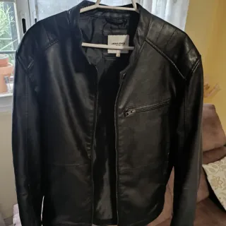 Chaqueta Cuero Jack & Jones Talla L