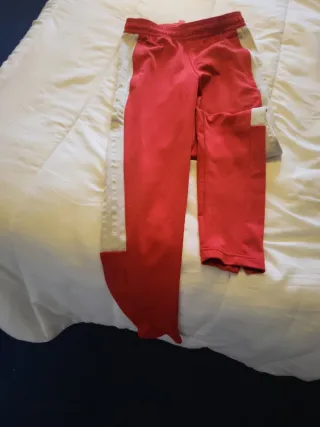 Pantalón Adidas Rojo Talla XS