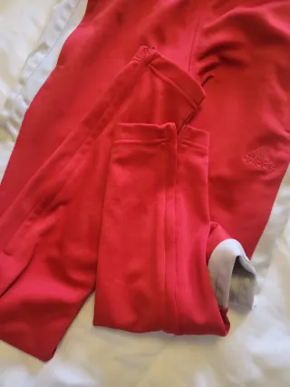 Pantalón Adidas Rojo Talla XS
