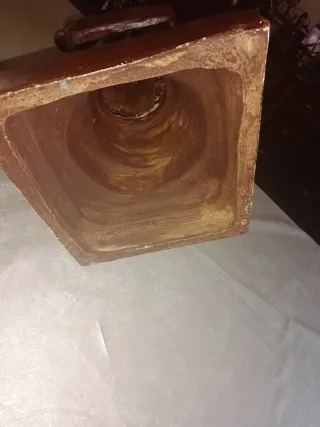 Figura de niño imitación bronce