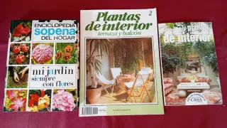 3 LIBROS JARDINERÍA