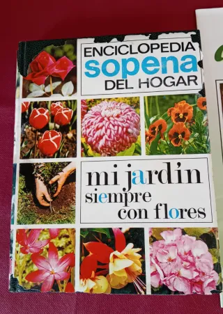 3 LIBROS JARDINERÍA