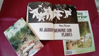 3 LIBROS JARDINERÍA