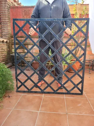 Reja de hierro forjado