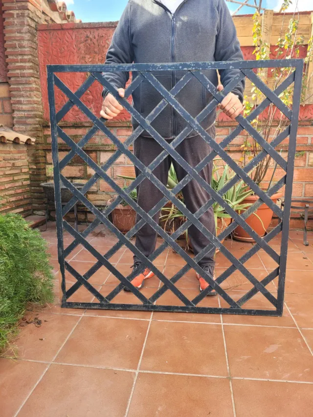 Reja de hierro forjado