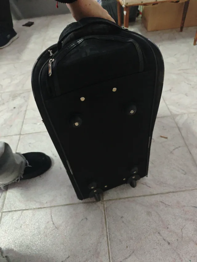 Valigia da viaggio Fendi nera