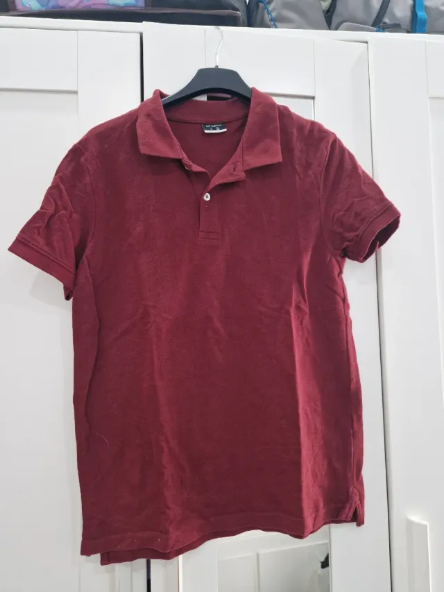 Polo Lefties Hombre Talla S Burdeos