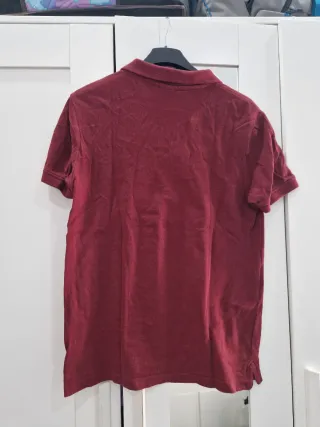 Polo Lefties Hombre Talla S Burdeos