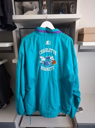 K-way Starter Charlotte Hornets anni '90 Vintage