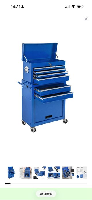Carro de herramientas tectake