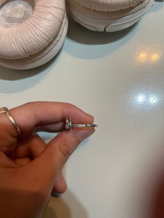 Anillo Pandora Plata Brillantes