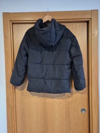 Abrigo acolchado negro