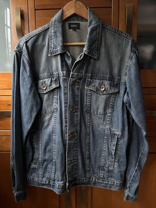 Cazadora vaquera denim.co hombre azul