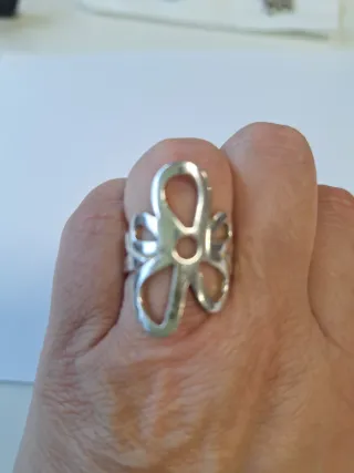 Anillo Tous Flor Plata