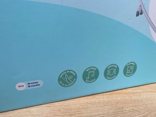 Hamaca bebé de la marca jane con su caja