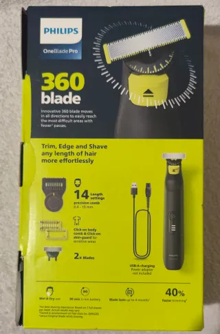 Afeitadora Philips OneBlade Pro 360