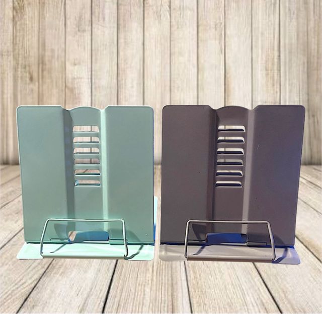 Pack de 2 Soportes de Lectura Metálicos Plegables