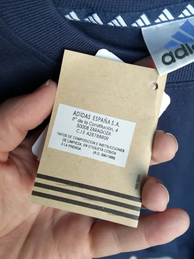 Sudadera Adidas Azul