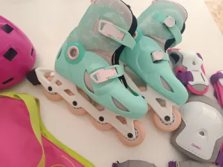 Patines Oxelo Talla 32-34 + Protecciones