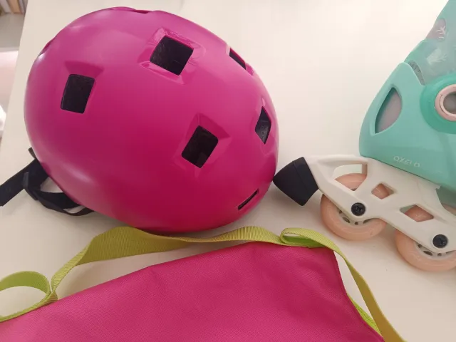 Patines Oxelo Talla 32-34 + Protecciones