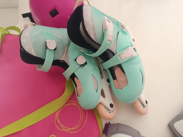 Patines Oxelo Talla 32-34 + Protecciones