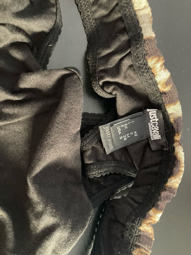 Tanga Just Cavalli Talla M Nuevo con etiqueta