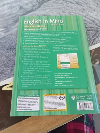 Libro Inglés English in Mind 2