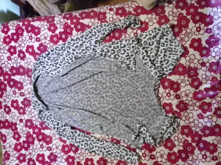 Chaqueta leopardo talla única