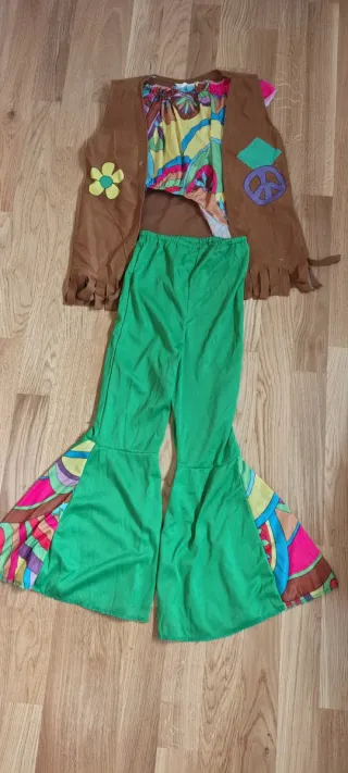 Disfraz Hippie Talla 4/6