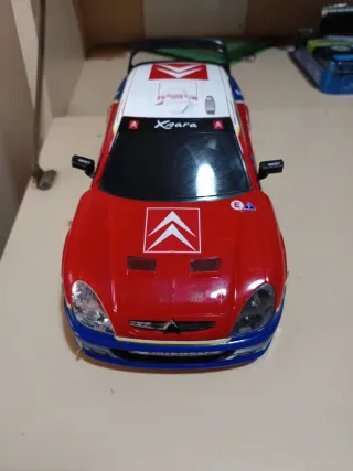 Coches RC Rally Xsara y Peugeot 206