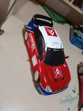 Coches RC Rally Xsara y Peugeot 206