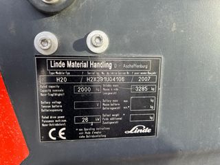 Carretilla Elevadora Diésel Linde H20 MATRICULADA