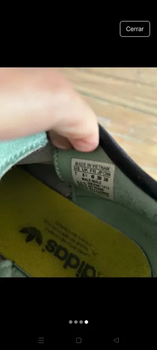 Zapatillas Adidas Talla 40 Flores