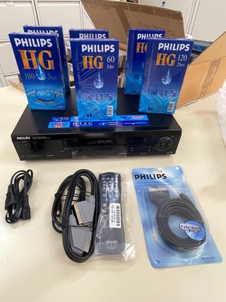 Reproductor y Grabador VHS Philips