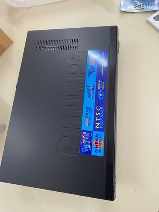 Reproductor y Grabador VHS Philips