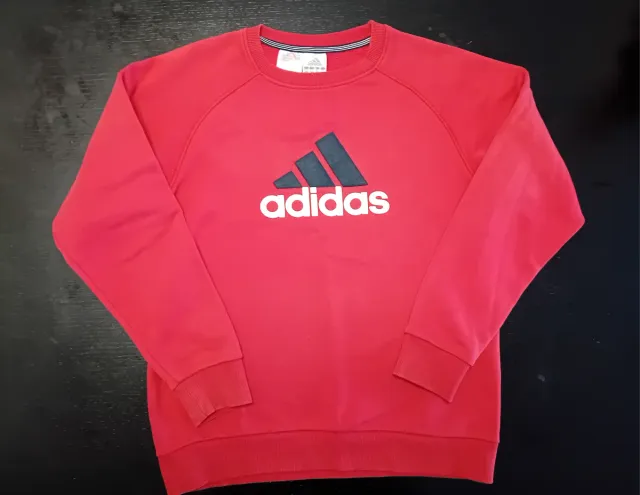 Sudadera Adidas Roja Chica