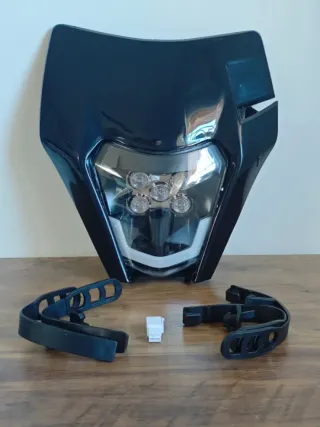 KTM Careta Faro LED MOTO COLOR BLANCO O NARANJA