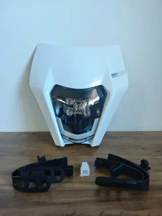 KTM Careta Faro LED MOTO COLOR BLANCO O NARANJA