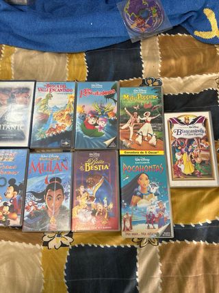 Pack 11 Películas VHS Disney Clásicos