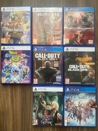 PS5 + Mando Nacon Pro + 8 Juegos + 2 Auriculares