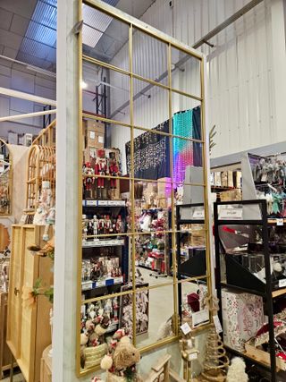 OFERTA! Elegante espejo ventana forja industrial