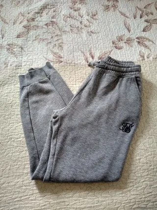 Pantalón chándal SikSilk gris talla M