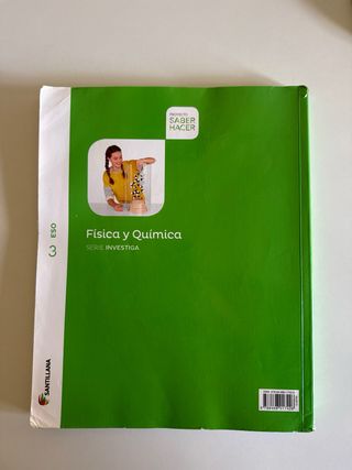 FISICA Y QUIMICA SERIE INVESTIGA 3 ESO SABER HACER