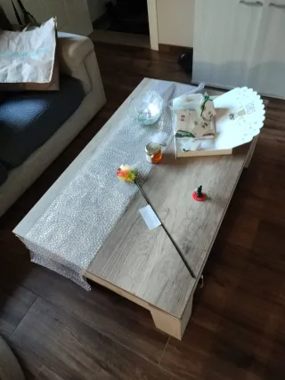 Tavolino basso legno