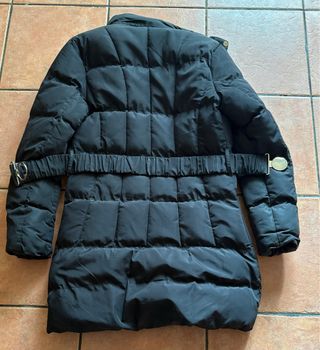 Abrigo acolchado negro mujer